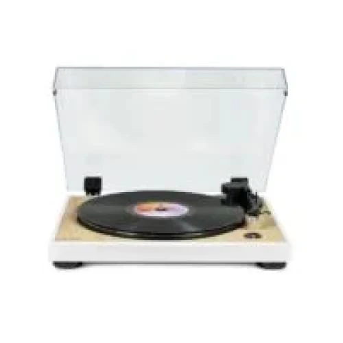 Platine Vinyle Design Thomson TT301  Blanc & bois (TT301) - Image 3